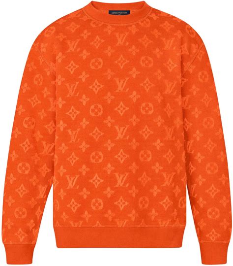 louis vuitton pullover orange|louis vuitton sweater.